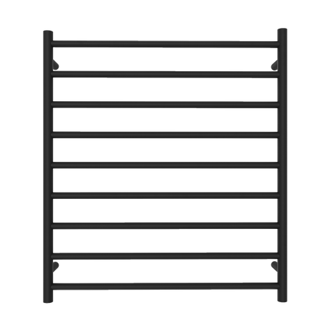 Elysian 9-Bar Heated Towel Ladder (12v) - Matte Black