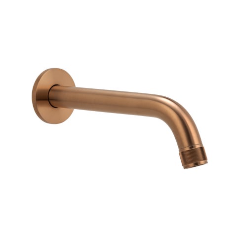 Namika - Wall-Mounted Spout - Brushed Copper