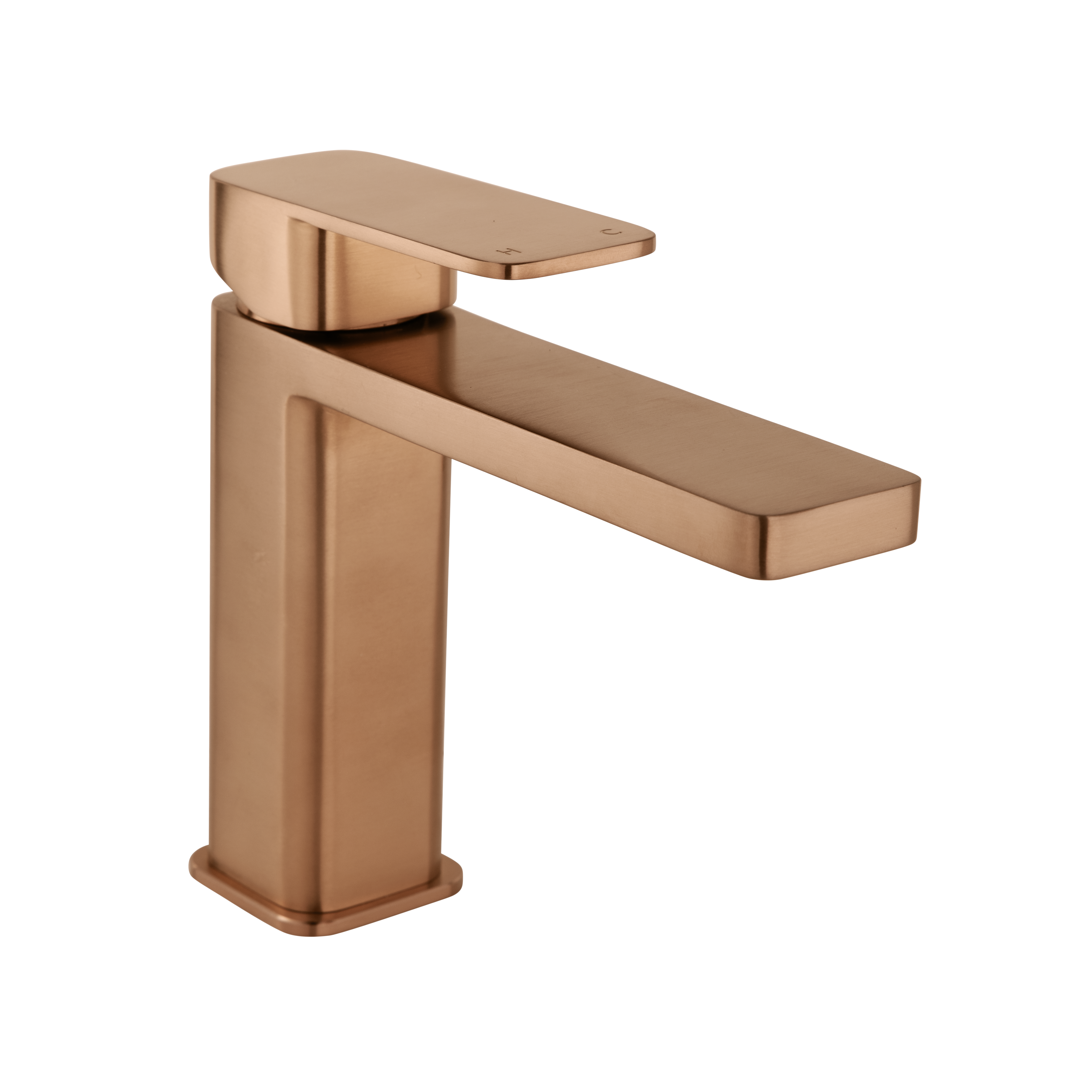 Nesso Basin Mixer - Brushed Copper