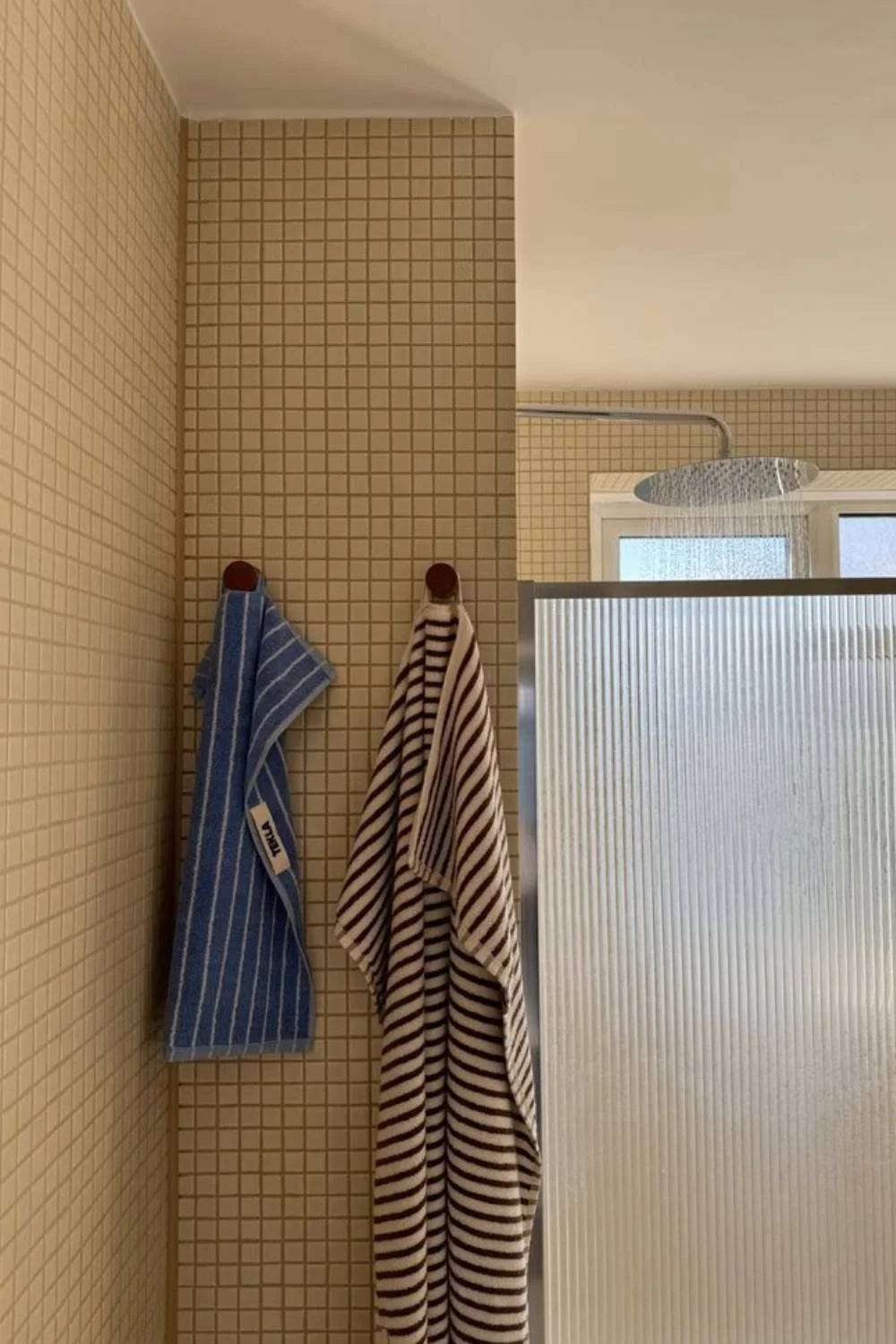 Bathroom Tile Inspiration Yellow Mosaics 1960s