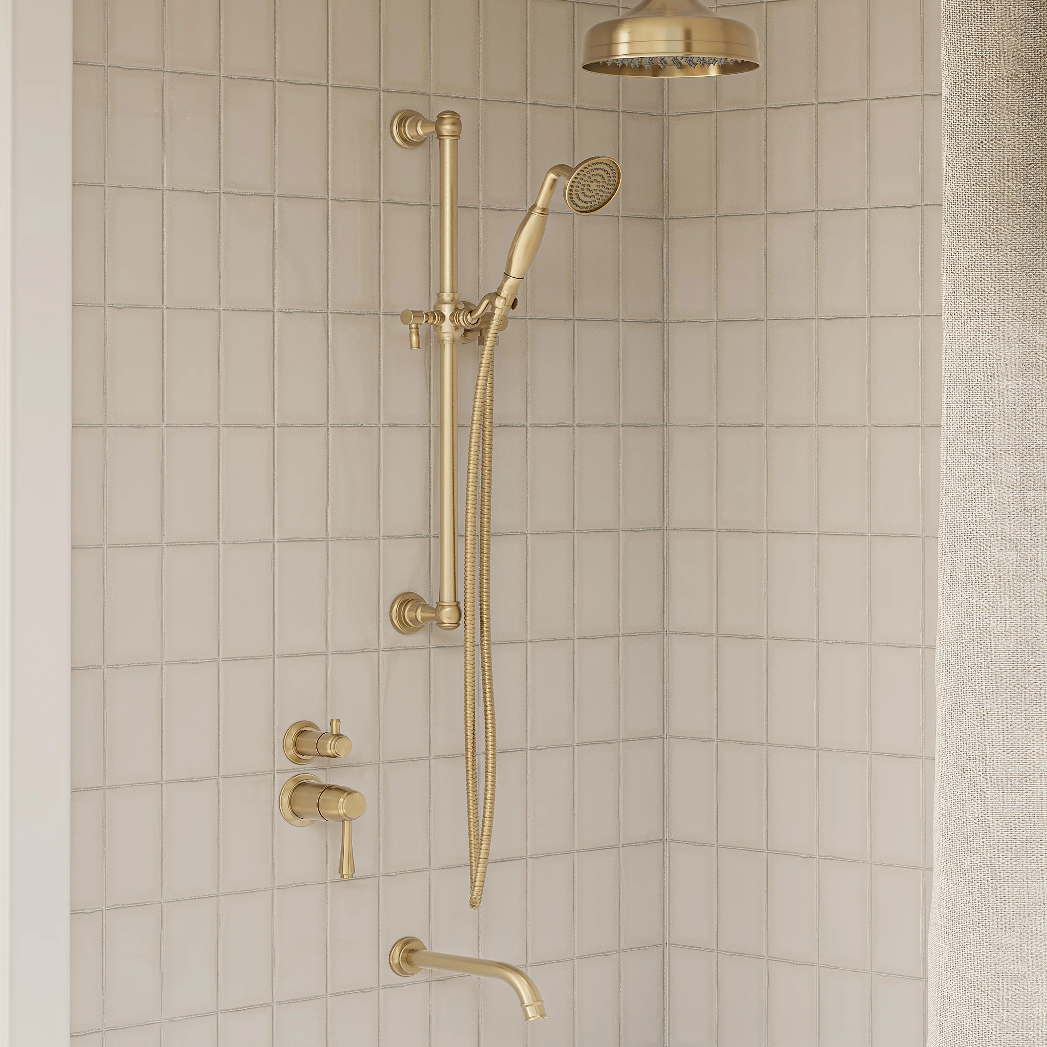 Kingsley thermostatic diverter 2-3 way insetting FullShot BB