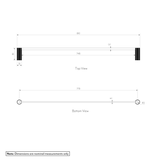 Namika- Single Towel Rail -GALLERY SPEC-01