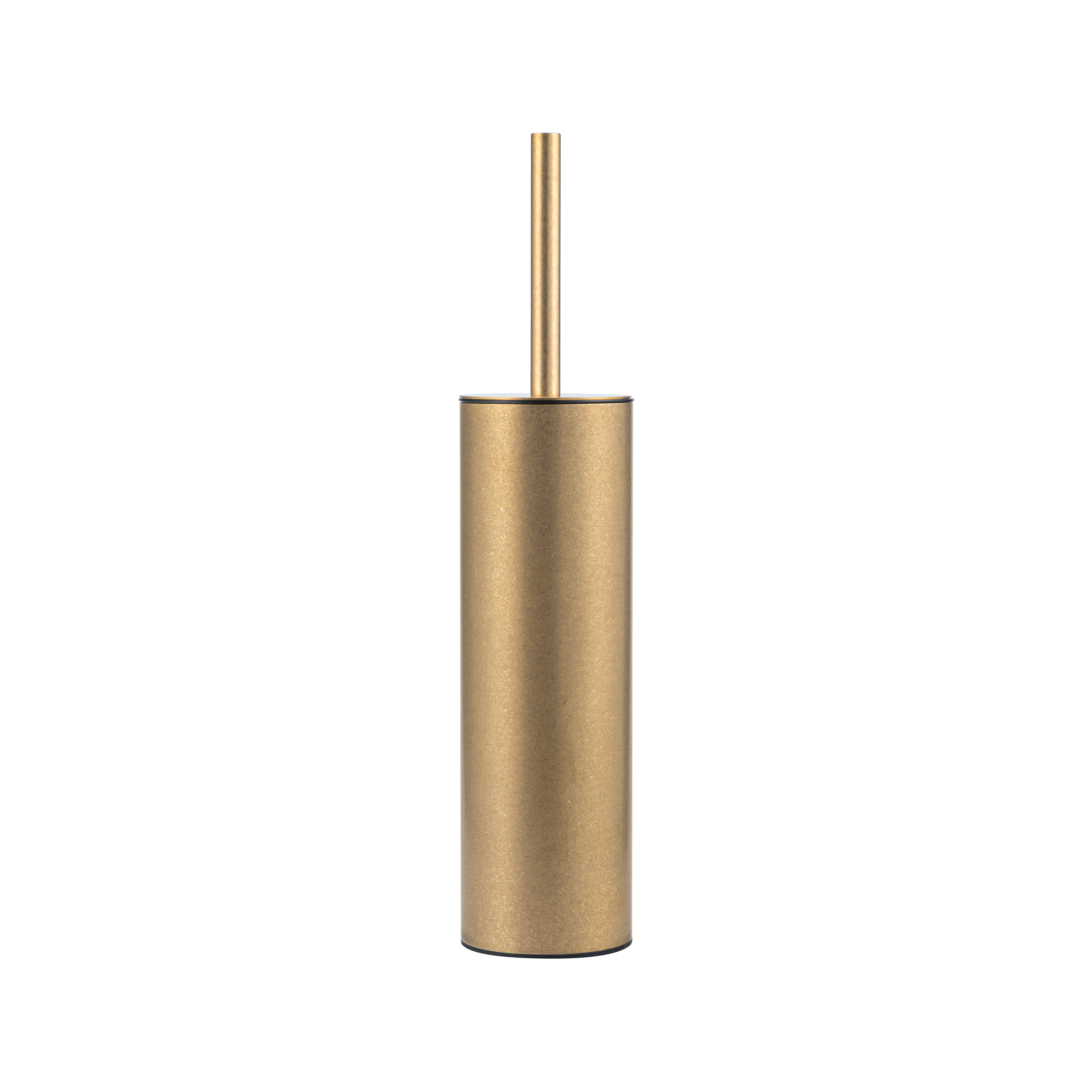 Toilet Brush Holder - Tumbled Aged Brass
