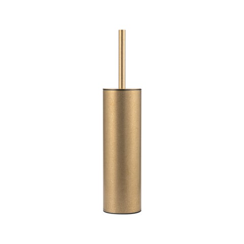 Toilet Brush Holder - Tumbled Aged Brass