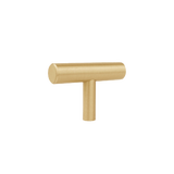 Tezra Brushed Brass Side