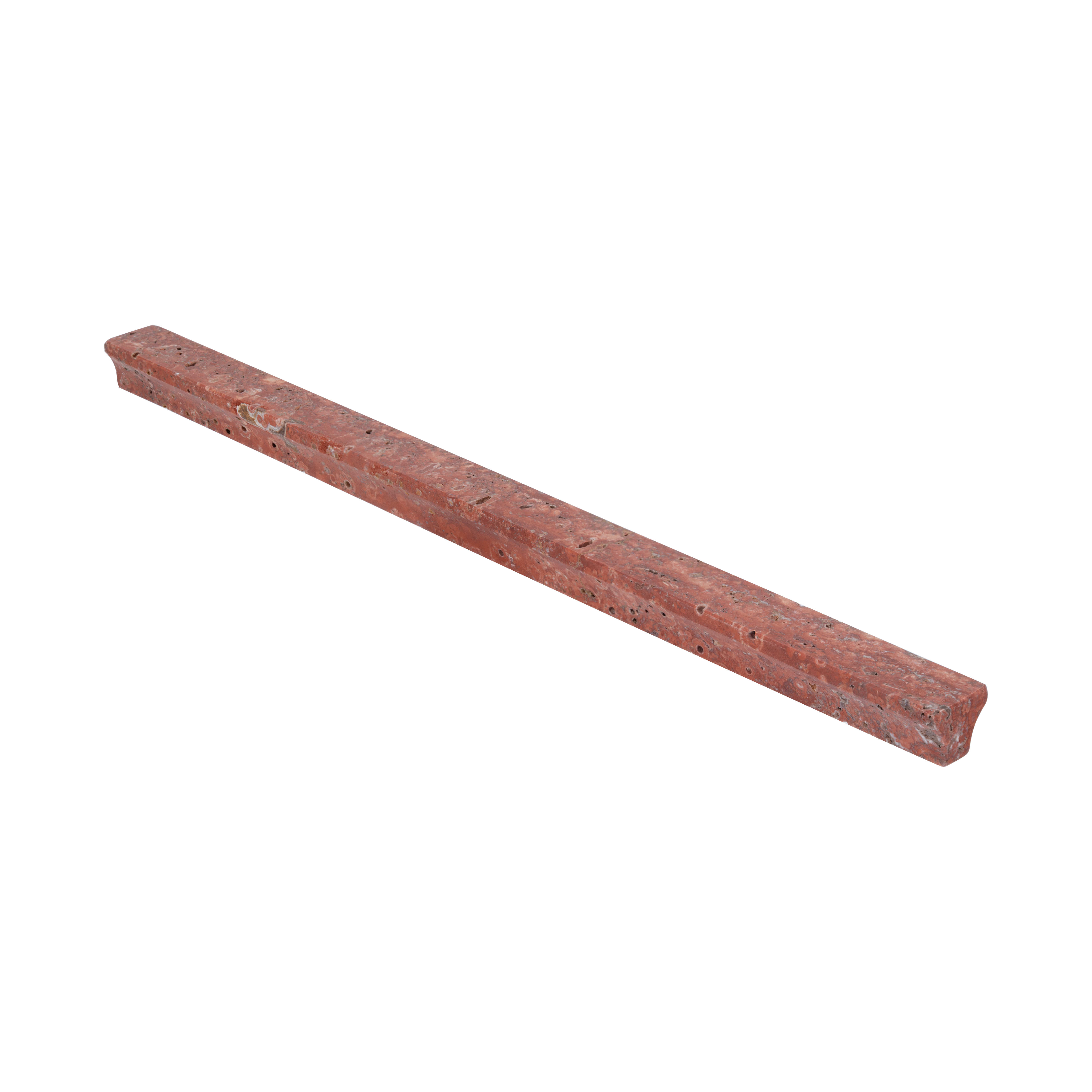 Pedra Cabinetry Pull 400mm - Red Travertine