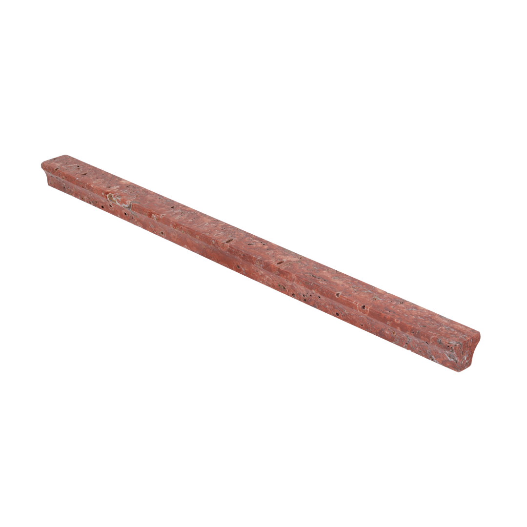 Pedra Cabinetry Pull 400mm - Red Travertine