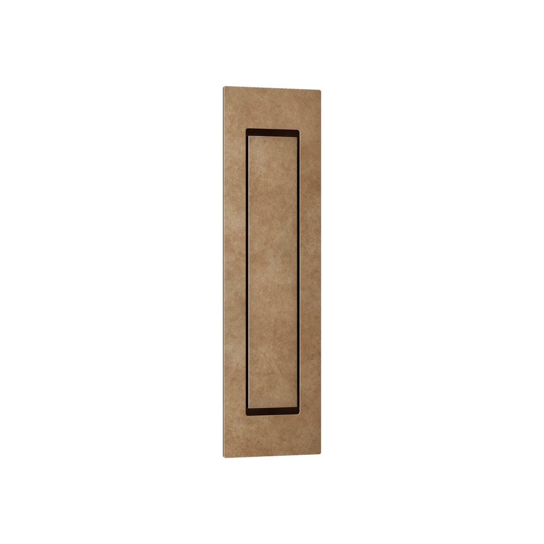 Cavity Slider Edge Pull - Antique Aurum