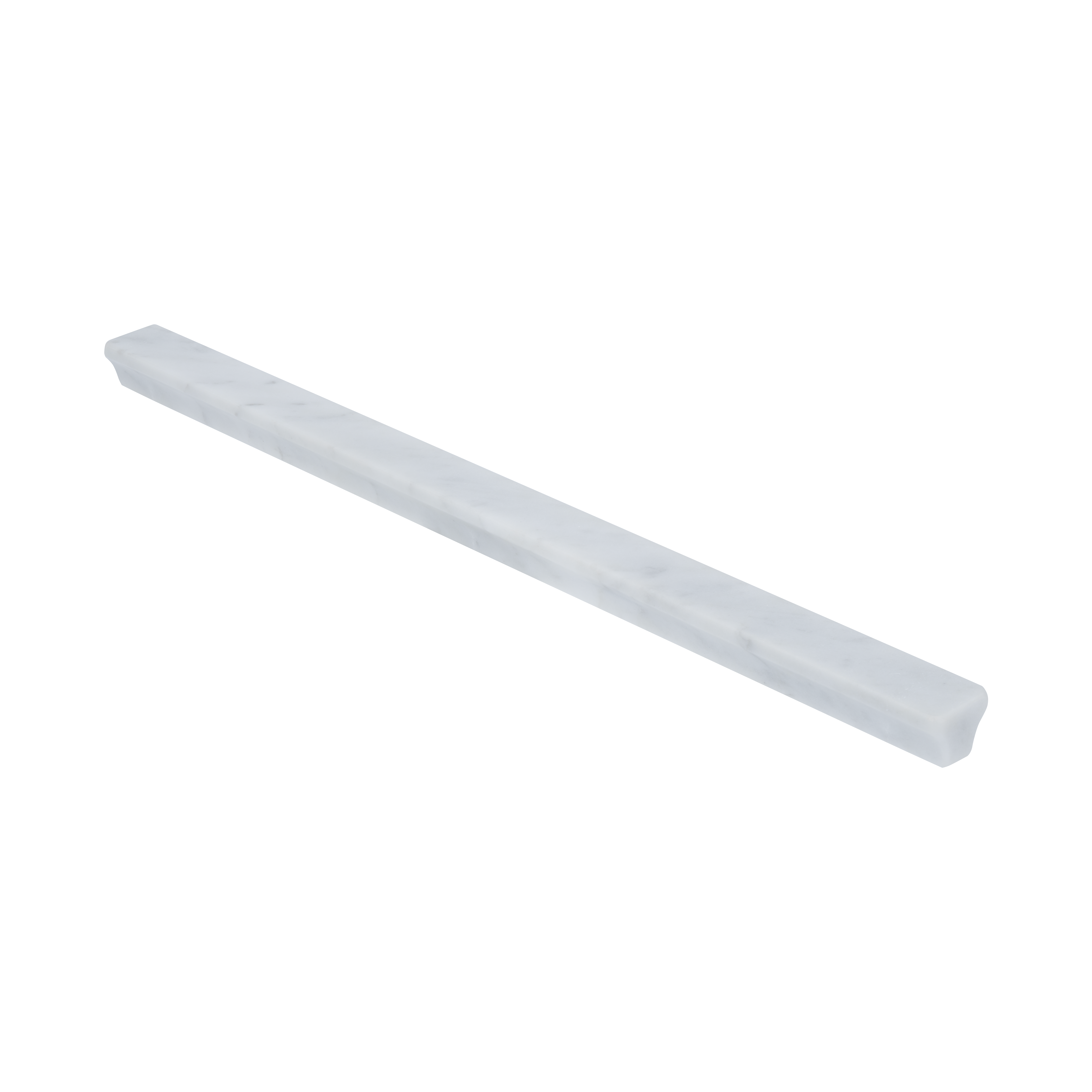 Pedra Cabinetry Pull 400mm - Carrara Marble