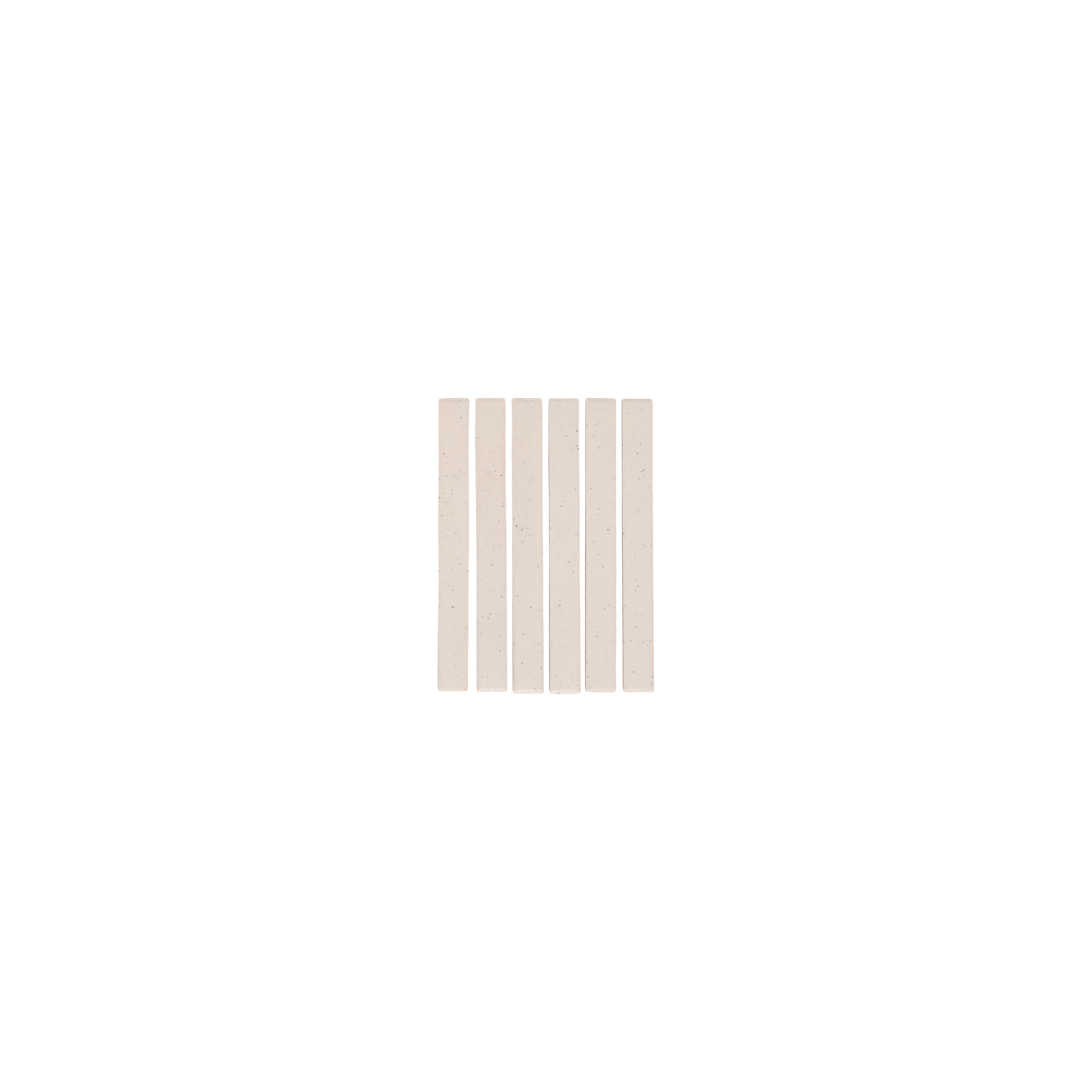 Imari Speckle Finger Mosaic Tile - Latte (Sample)