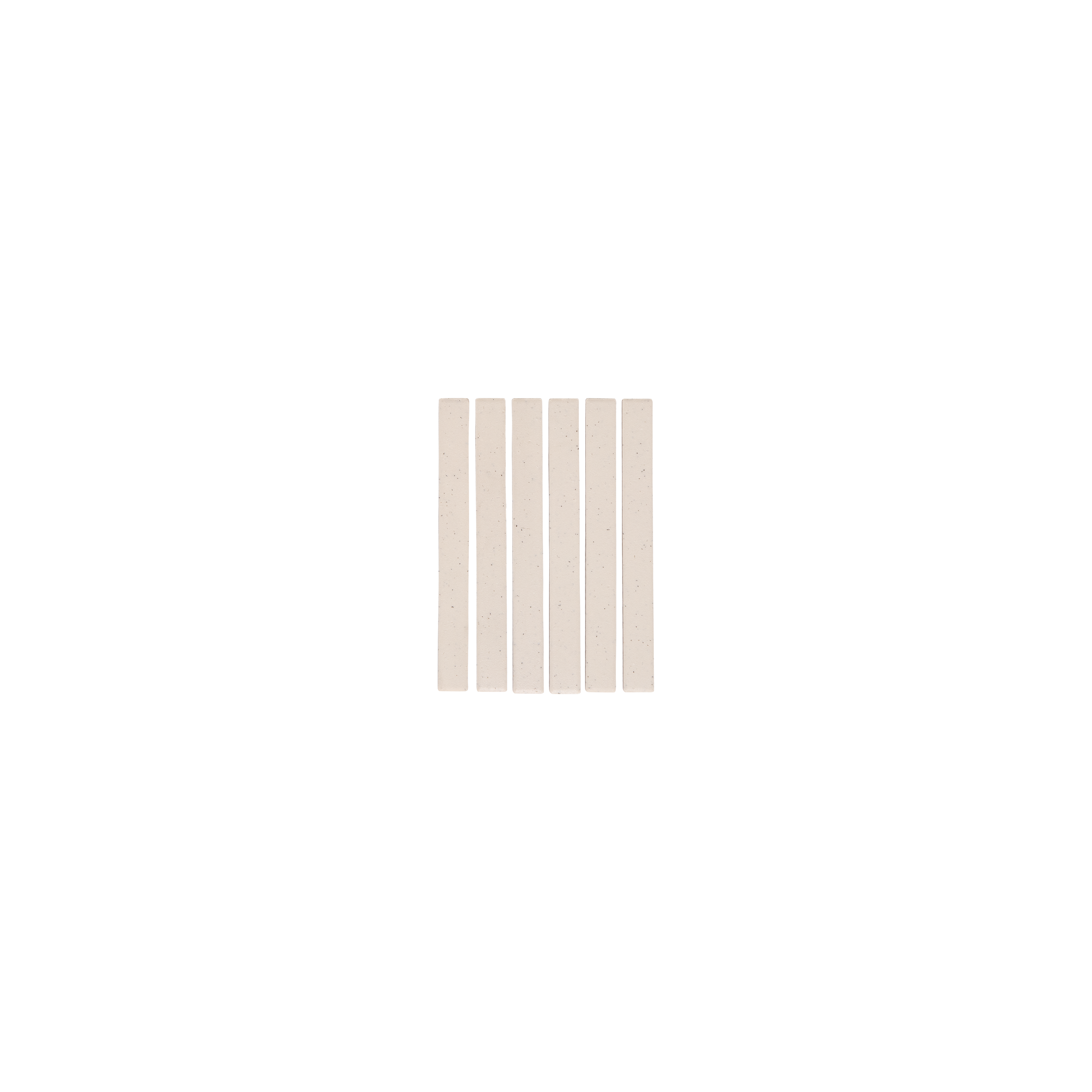 Imari Speckle Finger Tile Sample Latte