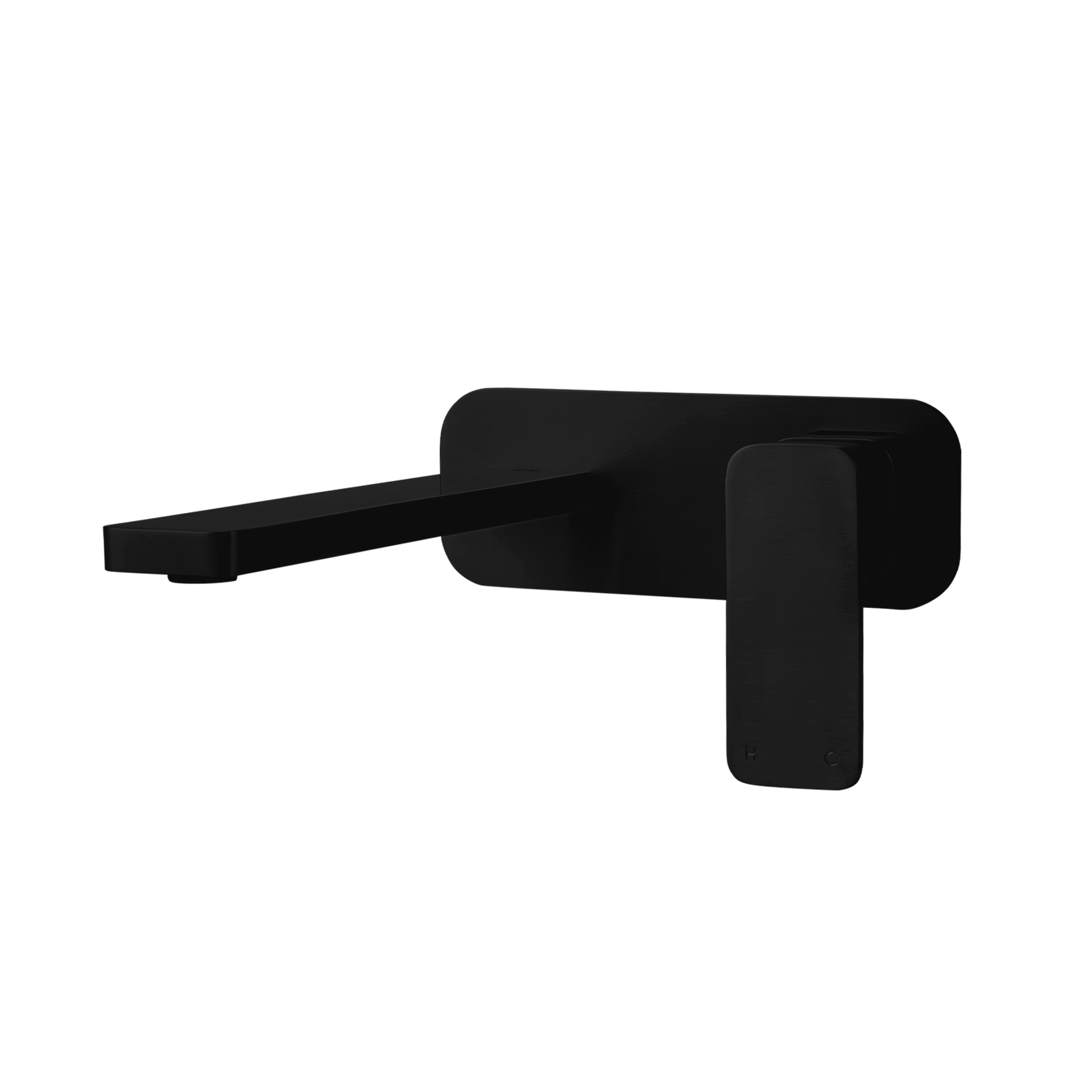 Nesso Minimal Wall-Mounted Set - Matte Black PVD