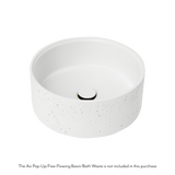 Atelis Concrete Basin Avi waste White