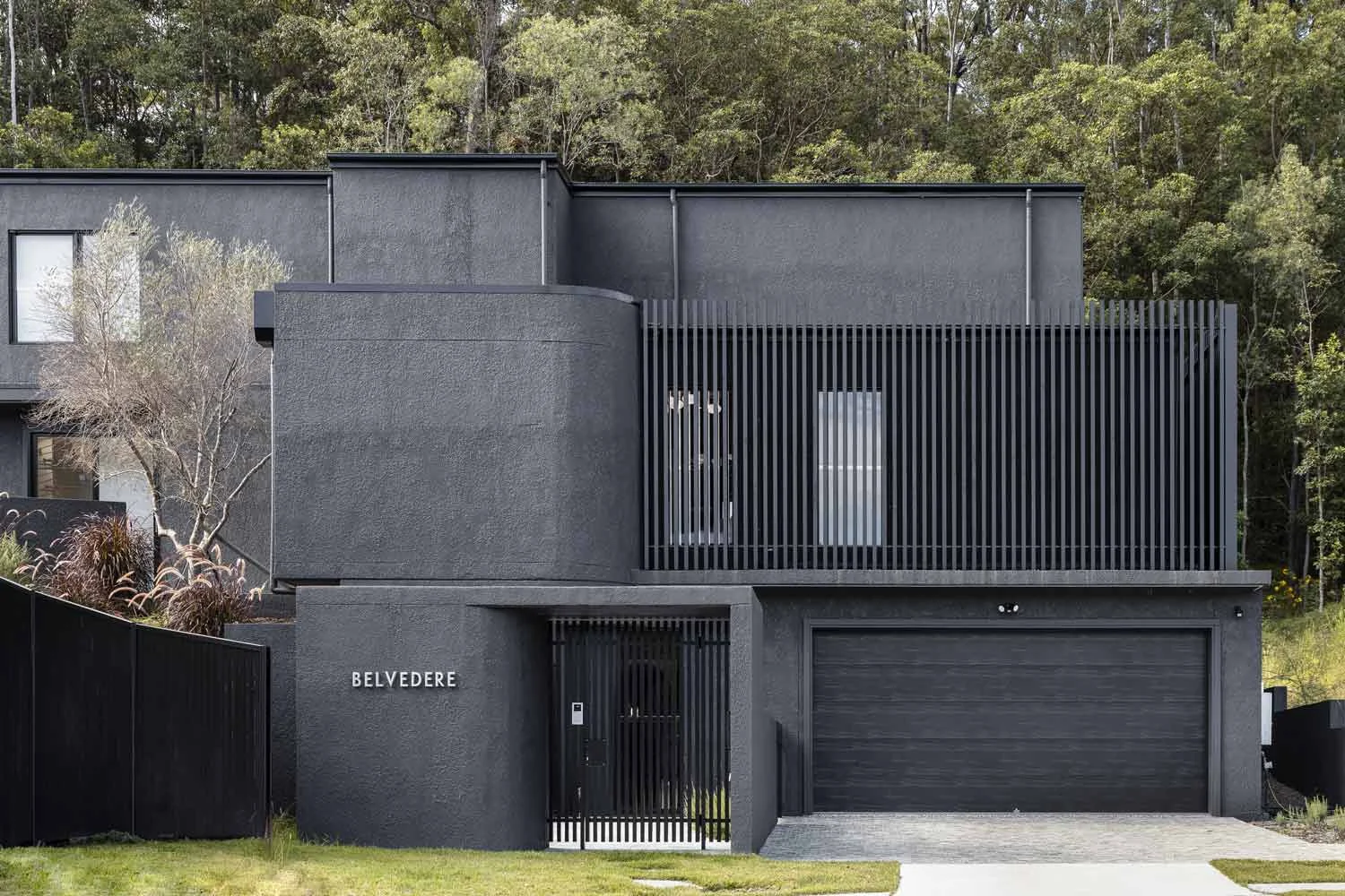 Dark-Exterior-Home-Hollywood-Home-Belvedere-Luxury-Living