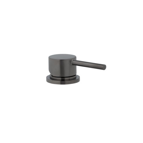 Elysian Bench Mounted Minimal Mixer - Brushed Gunmetal