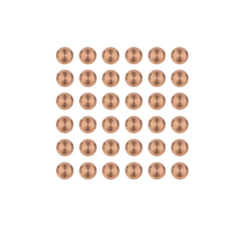 Aliro Tactile Indicators (36 PCS) - Brushed Copper