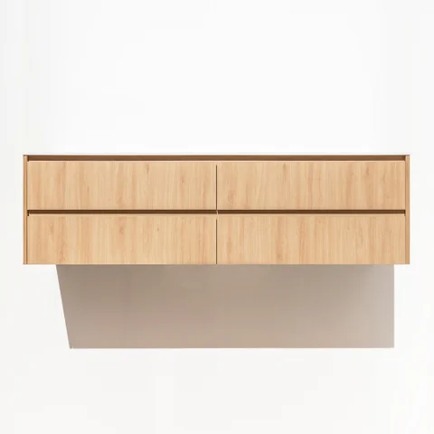 Addison 4-Drawer 1764mm - Pure Oak