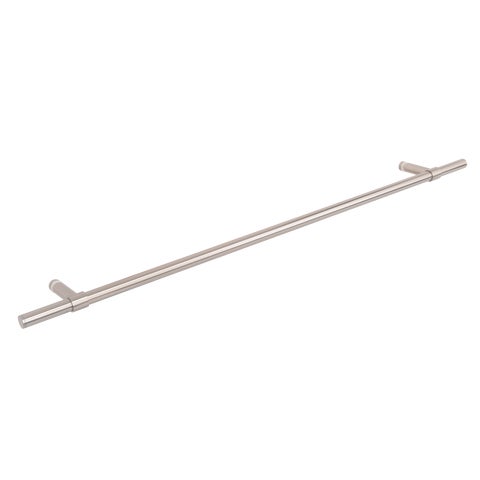 Modi Adjustable Glass Mounted Towel Rail 750mm - Brushed Nickel
