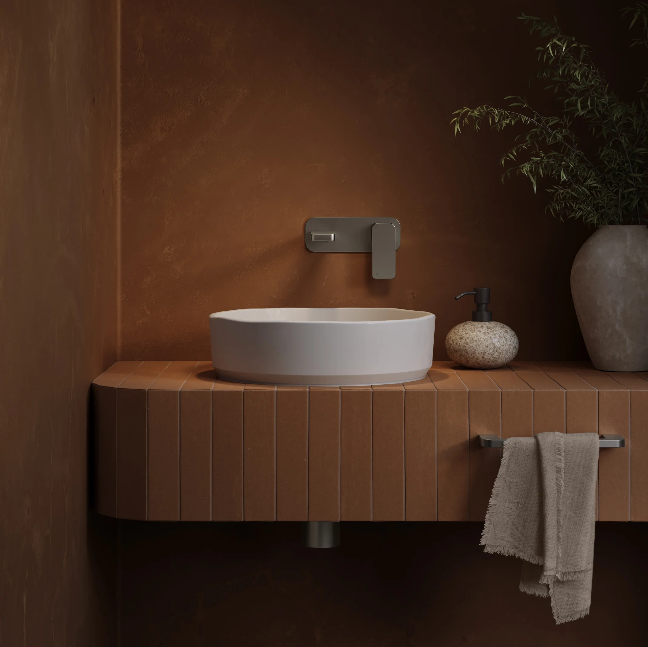 Nesso Vanity Full%20Shot Minimal%20Wall%20Mounted%20Set-SS