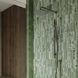 View01 Narita Tiles Elysian Shower Rail Adjustable Gunmetal