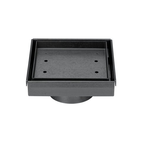 Pixi Tile Insert Floor Waste 125mm - Antique Slate